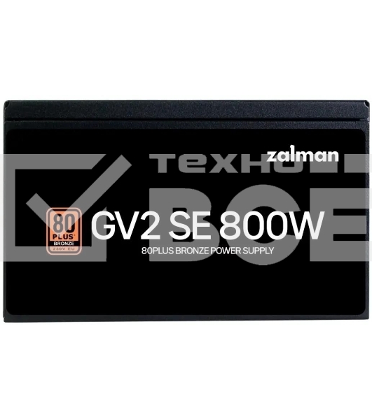 Блок питания Zalman ZM800-GV2SE, 800W, 120мм, черный