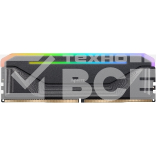 Оперативная память Apacer Nox, DDR5, 32GB (1x32 GB), 6000 MHz, CL38, радиатор, RGB, чёрный