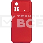 Чехол (клип-кейс) DF poOriginal-06 для Poco M4 Pro (4G) красный, фото 1