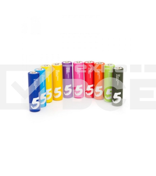 Прочее ZMI Батарейки ZI5 AA501 AA rainbow alkaline battery (10pcs) (ZMKAA501CNCM) 