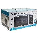 Микроволновая печь DELTA DL-89L20 белый, 20 л, 700 Вт, переключатели - мембранные кнопки, фото2