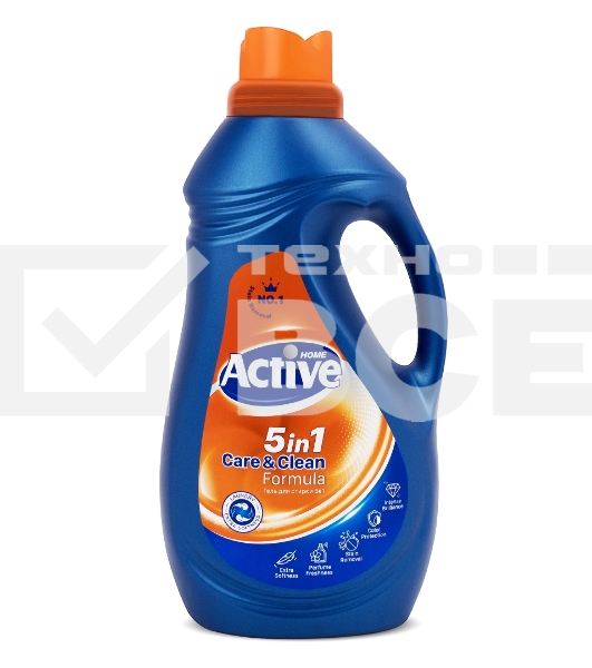 Гель-кондиционер ACTIVE для стирки белья универсальный 5в1, 2000 мл (511601601)