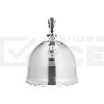 Чайник для плиты LARA LR00-75 (Зеркальный) 3.3л индукц. капс. дно, свисток с кноп. механизмом, фото5