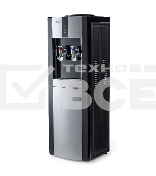 Кулер AEL LD-AEL-47 напольный электронный черный/серебристый