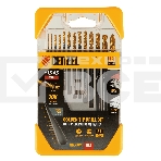 Набор сверл по металлу Denzel 1,5-6,5 мм, HSS-Tin, Golden Tip, 13 шт, фото13