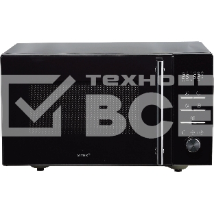 Микроволновая печь Vitek VT-MW1323 23 л, 900 Вт, черный