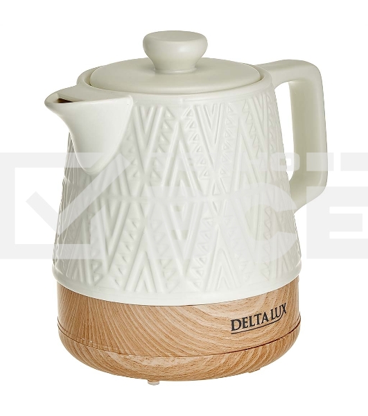 Чайник электрический DELTA LUX DE-1020 белый