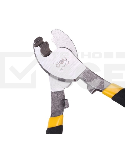 Кабелерез Deli DL20048 150мм, максимальный диаметр реза 9мм (590357)