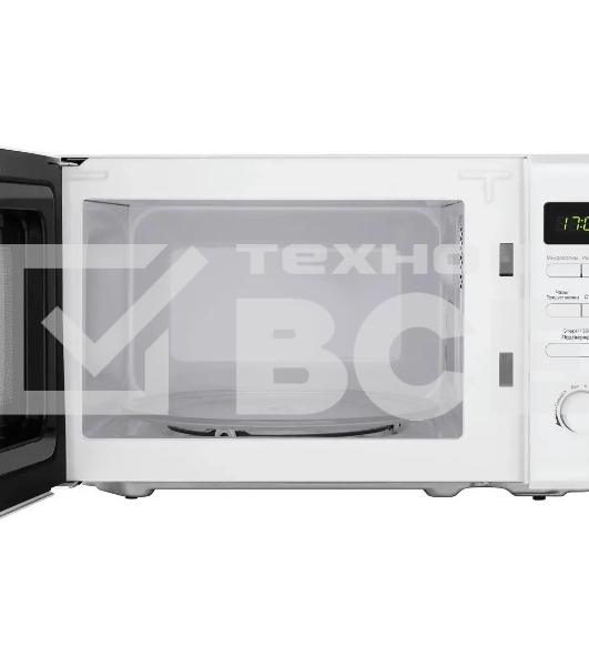 Микроволновая печь Maunfeld MFSMO.20.7TWH белый, 20 л, 700 Вт, переключатели - поворотный механизм/кнопки