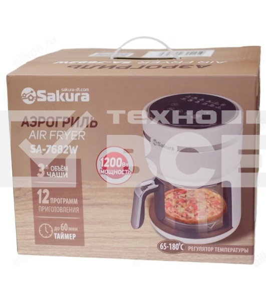 Аэрогриль Sakura SA-7682W 3л
