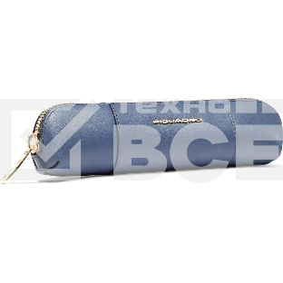 Чехол для ручки Piquadro Circle AC6474W92/BLU4 синий, натуральная кожа