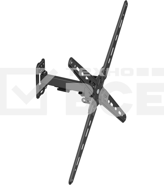 Кронштейн для телевизора Ultramounts UM957 черный 13'-55' макс.25кг настенный поворот и наклон