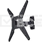 Кронштейн для телевизора Hama 00220823 черный 32'-65' макс.20кг настенный поворот и наклон, фото 1