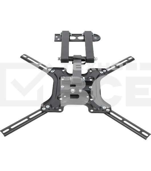 Кронштейн для телевизора Hama R1 118156 черный, 32'-65' макс. 25 кг, настенный, поворотно-выдвижной и наклонный