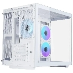 Корпус mATX Eurocase M2771 white, без БП, закаленное стекло 2 стороны, фото2
