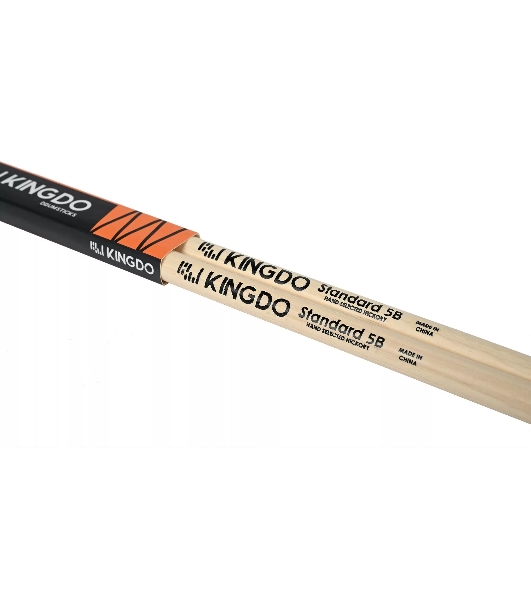 Барабанные палочки Standard Hand Selected 5B STANDARD AH KINGDO 5B STANDARD AH размер 5B, материал отборный американский гикори