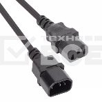 Кабель монитор - компьютер 220V (UPS -> устройство) VCOM 3G*0.5mm (CE001-CU)1.8м, фото 1
