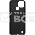 Чехол (клип-кейс) BoraSCO Silicone case для Realme C21 черный (матовый), фото2
