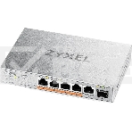 Коммутатор Zyxel XMG-105HP-EU0101F (L2) 5x2.5Гбит/с 1SFP+ 4PoE++ 70W неуправляемый, фото 1