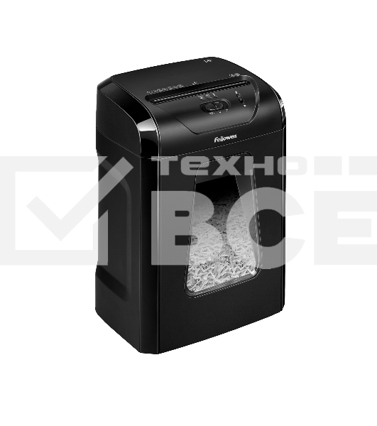 Шредер Fellowes PowerShred 12C FS-71201 {DIN P-4, 4х40мм, 12лст., 18лтр.,Safety Lock}