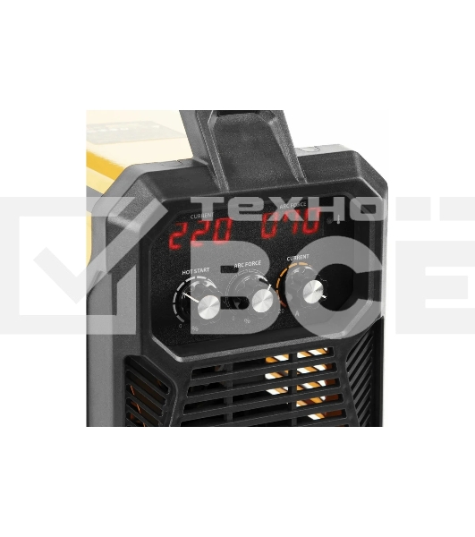 Аппарат инвертор. дуговой сварки DM-220 Standart, 220 А, ПВ 60%  Denzel