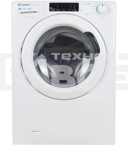 Стиральная машина Candy Smart Pro CSOW4 1364T/2-07 белый, загрузка фронтальная 6 кг, 1300 об/мин., класс: В