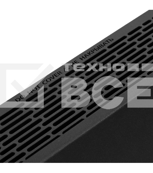 Конвектор Denzel XCE-1000B черный, 1000 Вт, 15 м2, термостат