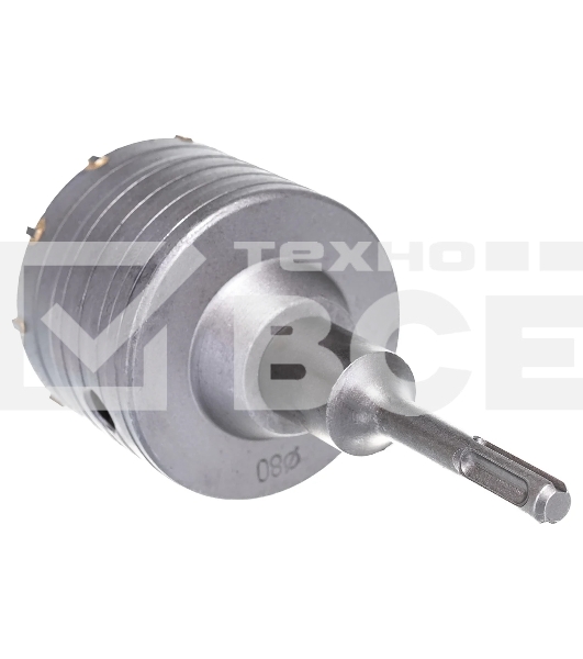 Коронка в сборе MATRIX М22x80 мм, SDS PLUS 70331