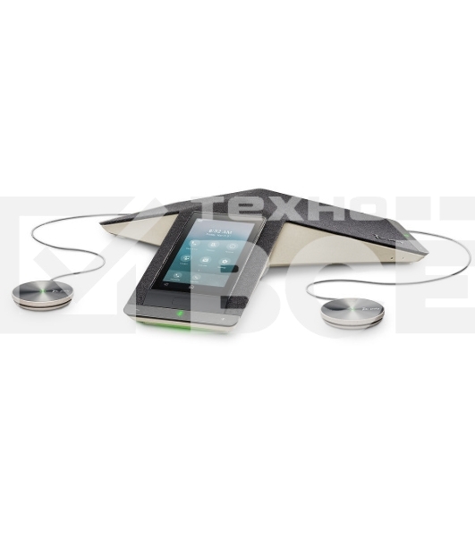Микрофон настольный Polycom 85X02AA Expansion Microphone Kit for Poly Trio C60. Includes two expansion microphones with 2.1m/7ft cables.