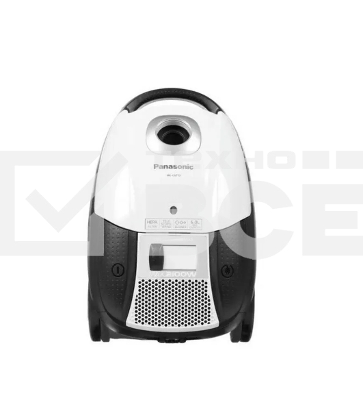Пылесос Panasonic MC-CJ917W белый, 2300 Вт, уборка сухая, пылесборник мешок 6 л