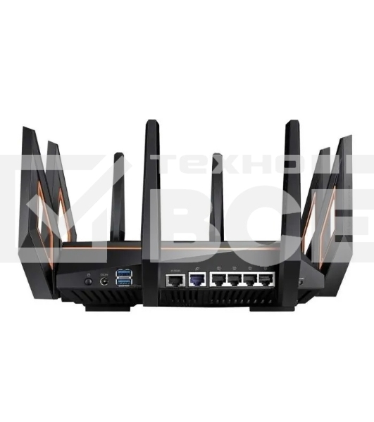 Маршрутизатор ASUS GT-AX11000, черный, 90IG04H0-MU9G00