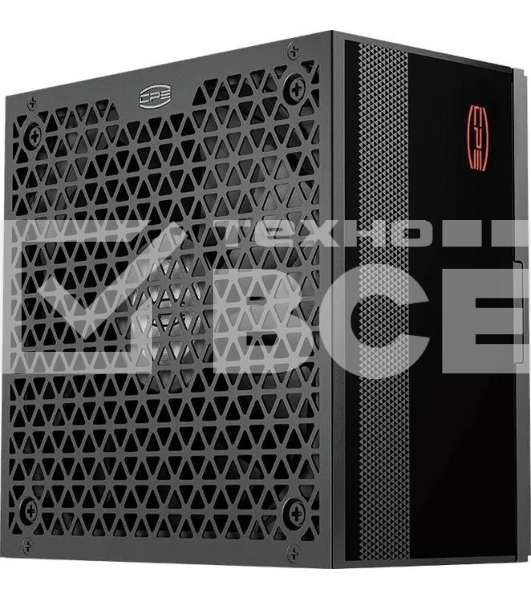 Блок питания  PCCooler P5-YN1000-G1F, 1000Вт, 80 PLUS Gold, 135мм, модульный, черный