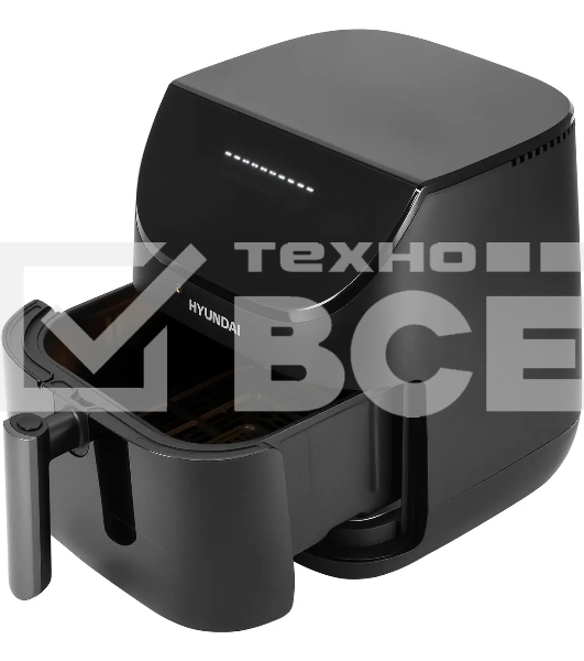 Аэрогриль Hyundai HYF-9090 1700 Вт, черный