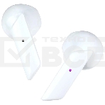 Гарнитура HIPER TWS MINI White HTW-APX22 /внутриканальные/Bluetooth 5.3/сенсорное управление/до 4 ч.работы до 180 ч.ожидания/кейс 300 мАч/USB Type-C/белый (HTW-APX22), фото2