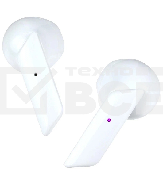 Гарнитура HIPER TWS MINI White HTW-APX22 /внутриканальные/Bluetooth 5.3/сенсорное управление/до 4 ч.работы до 180 ч.ожидания/кейс 300 мАч/USB Type-C/белый (HTW-APX22)