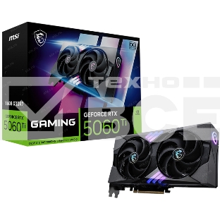 Видеокарта MSI PCIE16 RTX5060TI 16GB RTX 5060 Ti 16G GAMING OC