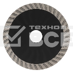 Диск алмазный отрезной Denzel ф125 х 22,2 мм, Турбо, сухое резание, HWD92, фото2