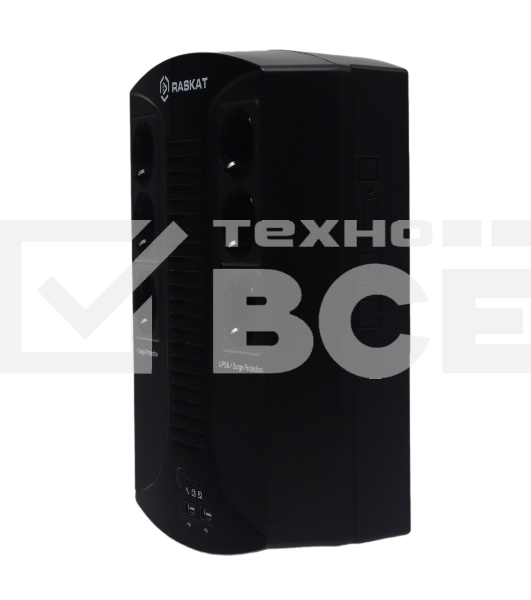Источник бесперебойного питания ИБП Raskat VS-850VA 850VA, 510Вт, 6хCEE 7