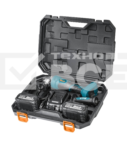 Угловая шлифовальная машина аккумуляторная Bort BWS-21Li