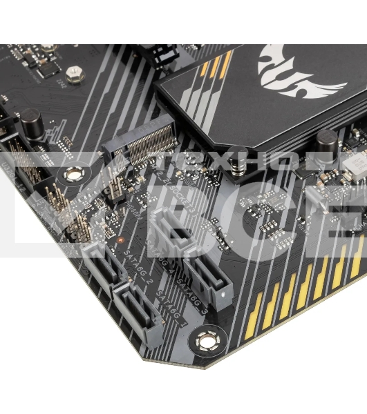 Материнская плата ASUS TUF GAMING B450-PLUS II, AM4, AMD B450, 4xDDR4, 6xSATA, 2xM.2, 1xPCI-E 3.0 x16, 1xPCI-E 2.0 x16, 3xPCI-E x1, 1xHDMI, 1xDP, 1x 1Gb LAN, 4xUSB 3.2 Gen 1, 1xUSB 3.2 Gen 2, 1xUSB-C 3.2 Gen 2, 5x3.5 мм, 7.1, ATX