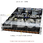 Серверная платформа Supermicro AS-2125HS-TNR H13DSH, CSE-HS219-R1K63P-A,RoHS, фото2