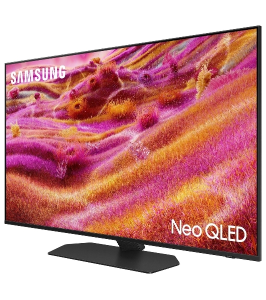 Телевизор Samsung QE43QN90FAUXRU, 43', черный, Mini LED, 4K Ultra HD, 3840x2160, 120Hz, Tizen