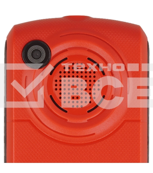 Мобильный телефон BQ 2452 Energy красный/черный