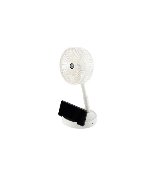 Вентилятор Energy EN-0612 USB белый, настольный, 4,5 Вт, 3 скорости, 15 см, аккумуляторный