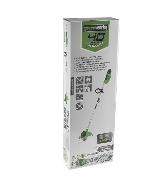 Триммер аккумуляторный GREENWORKS G40LTK4, 40 В, 4 Ач