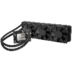 Система жидкостного охлаждения SilverStone XE360-SP5 черный, 360 мм, 3x120 мм, 600-2800 об/мин, 46 дБ, PWM, SP5, без подсветки, фото 1