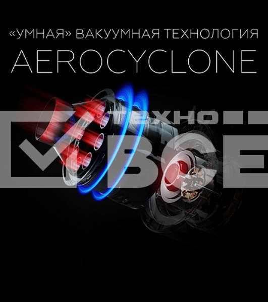 Пылесос вертикальный BQ VCA1000W красный, питание от аккумулятора, 160 Вт, уборка сухая, пылесборник 0.5 л, работа от АКБ max 50 мин