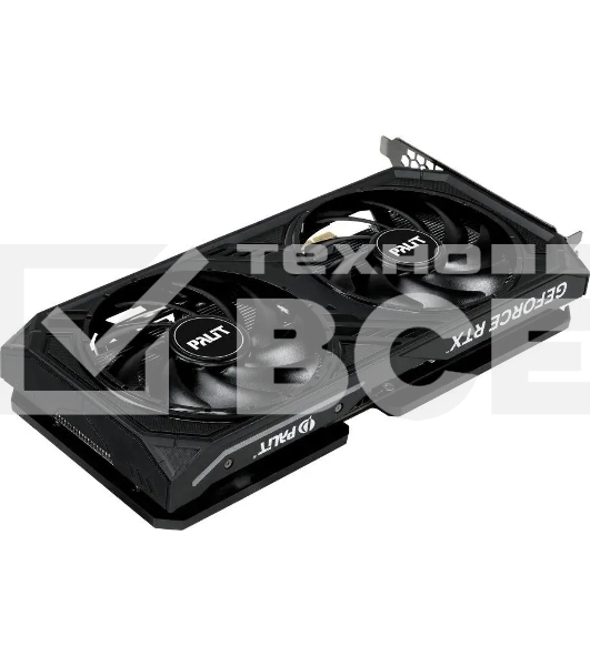 Видеокарта Palit PA-RTX4060 DUAL 8GB 8192Mb 128 GDDR6 1830/17000 HDMIx1 DPx3 HDCP Ret