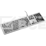 Клавиатура Oklick 890S проводная, USB, серый/черный, фото4