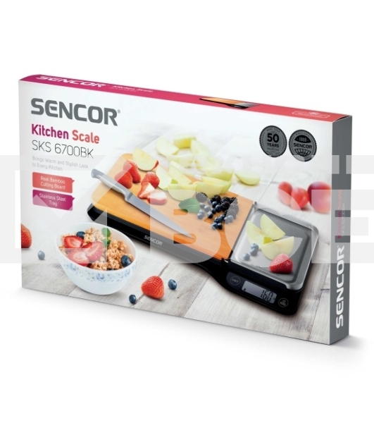 Весы кухонные Sencor SKS 6700BK